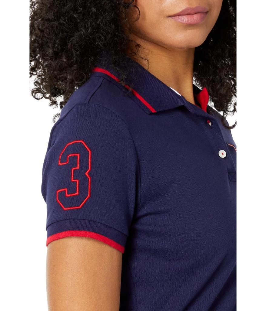 商品U.S. POLO ASSN.|Multi-Tonal Medium Pony Pique Polo Shirt,价格¥179,第3张图片详细描述