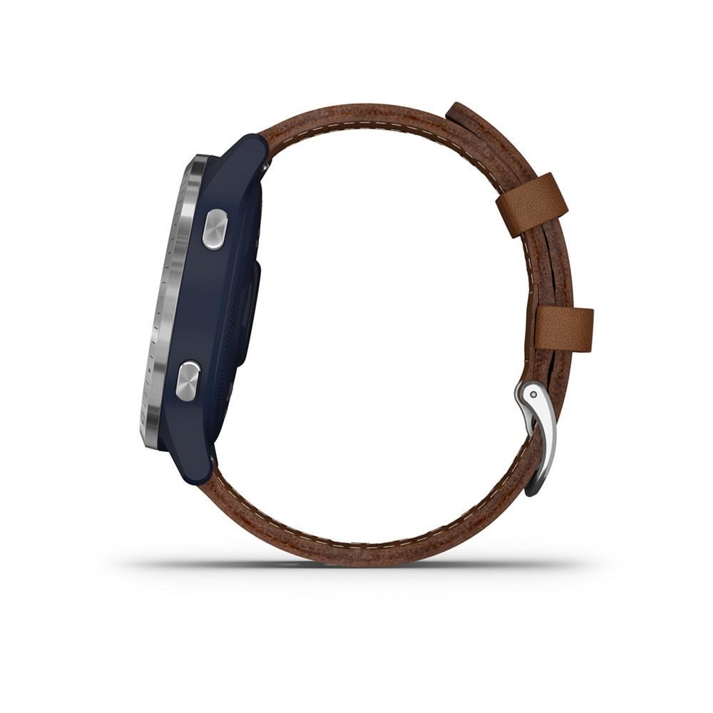 商品Garmin|Unisex vivoactive 4 Captain Marvel Brown Silicone Strap Touchscreen Smart Watch 40mm,价格¥2947,第5张图片详细描述