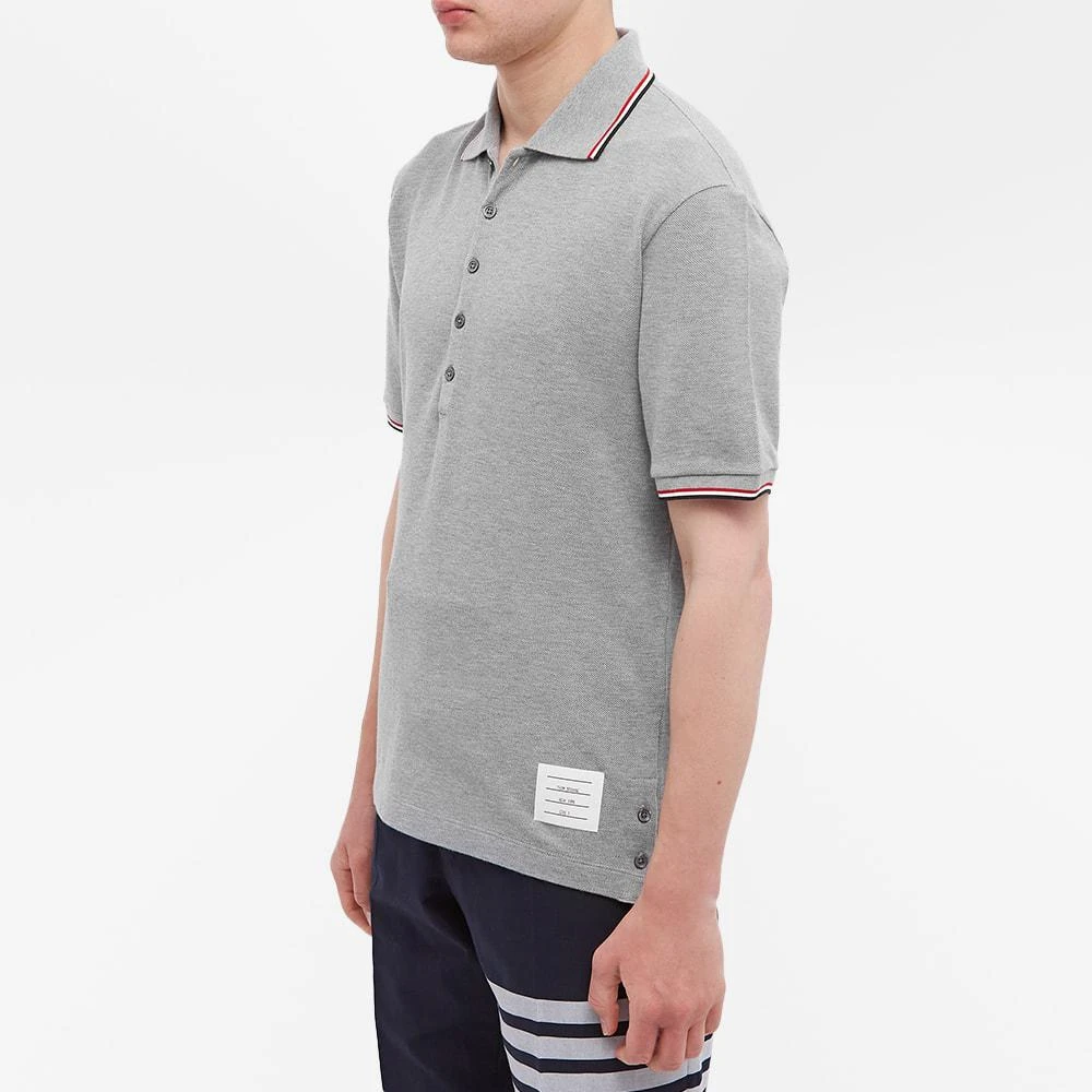 商品Thom Browne|Thom Browne Tipped Polo,价格¥3793,第2张图片详细描述