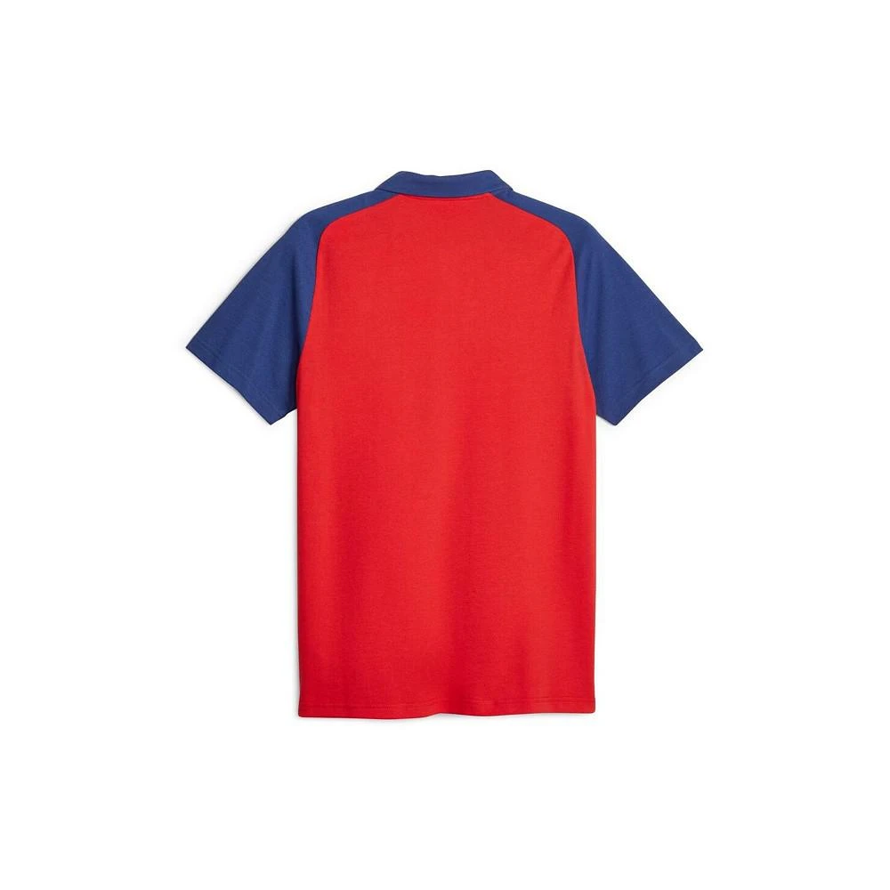 商品Puma|Men's Red Chivas Casuals Raglan Polo Shirt,价格¥300,第3张图片详细描述