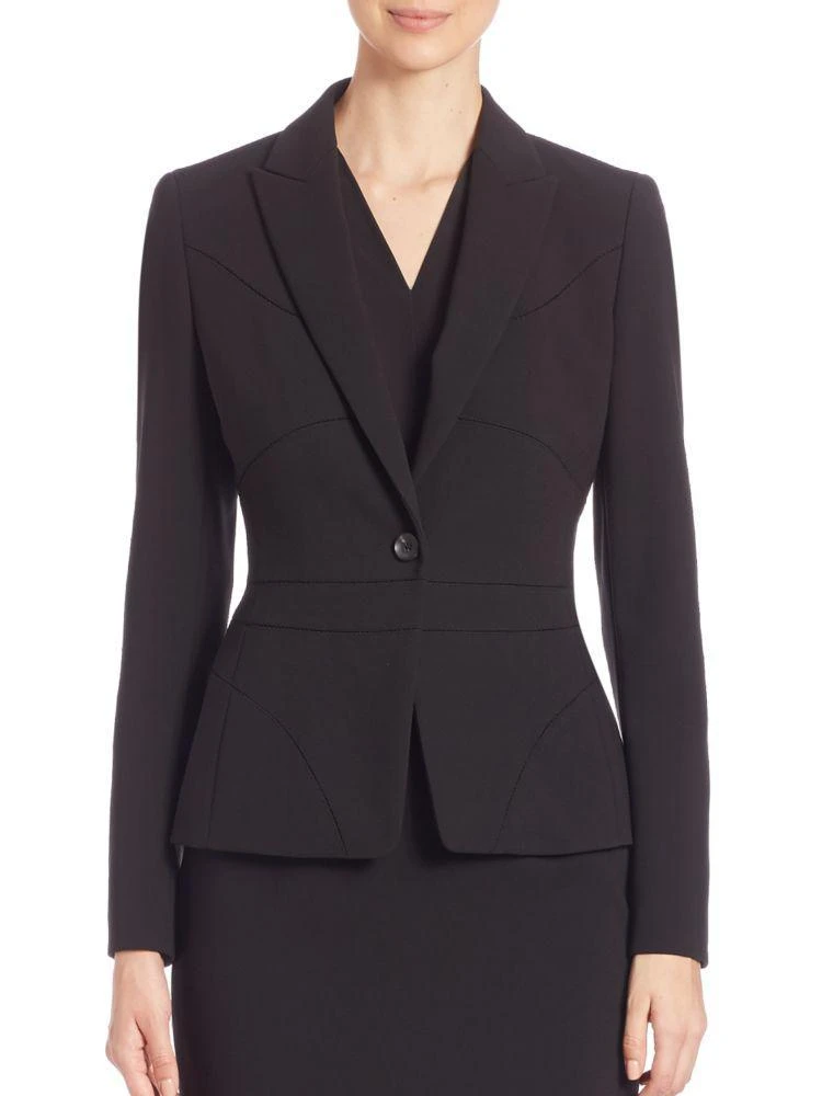 商品Escada|Long Sleeve Buttoned Jacket,价格¥3944,第1张图片
