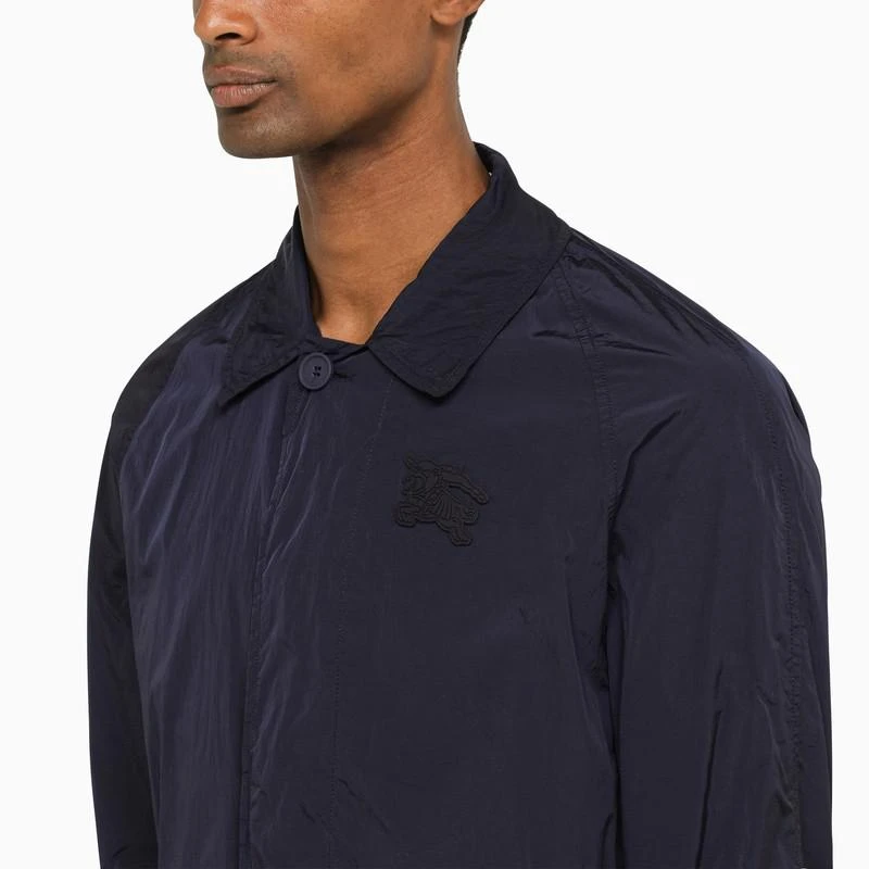 商品Burberry|Single-breasted navy trench coat,价格¥13039,第4张图片详细描述
