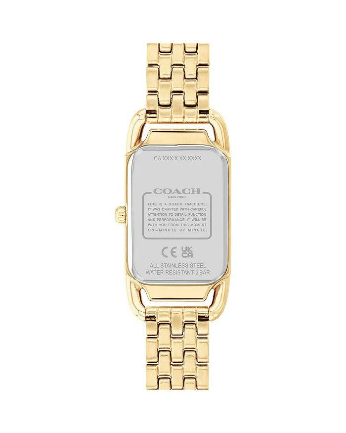 商品Coach|Cadie Bracelet Watch, 17.5mm x 28.5mm,价格¥2197,第3张图片详细描述