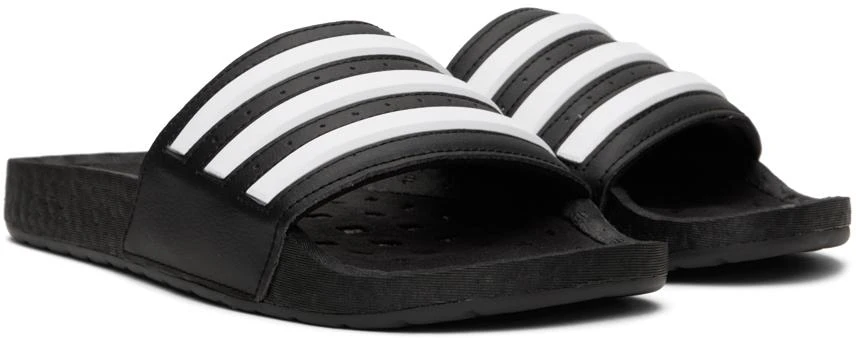 商品Adidas|Black & White Adilette Boost Slides,价格¥153,第4张图片详细描述