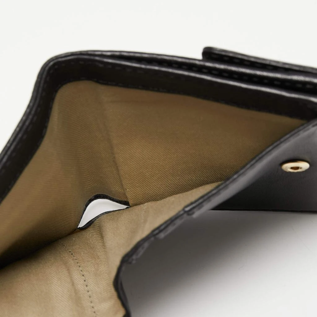 商品[二手商品] Givenchy|Givenchy Grey/Black Monogram Canvas Compact Wallet,价格¥890,第4张图片详细描述