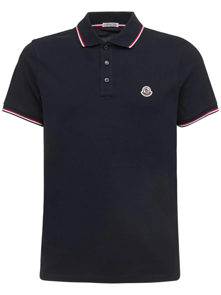 商品Moncler|Cotton Piquet Polo Shirt,价格¥2947,第1张图片