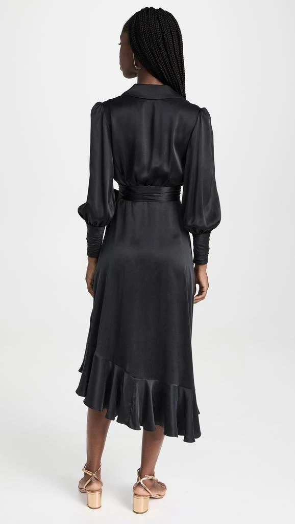 商品Zimmermann|Zimmermann 真丝裹身中长连衣裙,价格¥4738,第2张图片详细描述