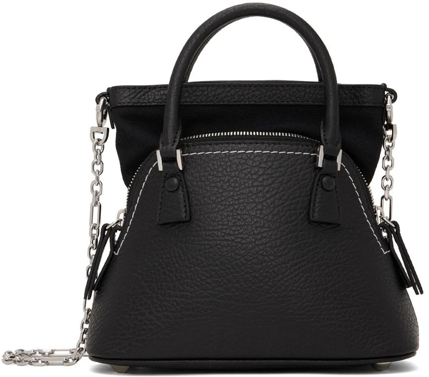 商品MAISON MARGIELA|Black 5AC Micro Bag,价格¥16135,第1张图片