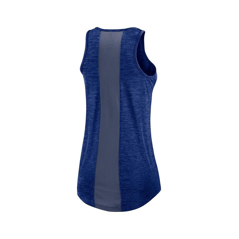 Women's Royal Toronto Blue Jays Right Mix High Neck Tank Top商品第2张图片规格展示