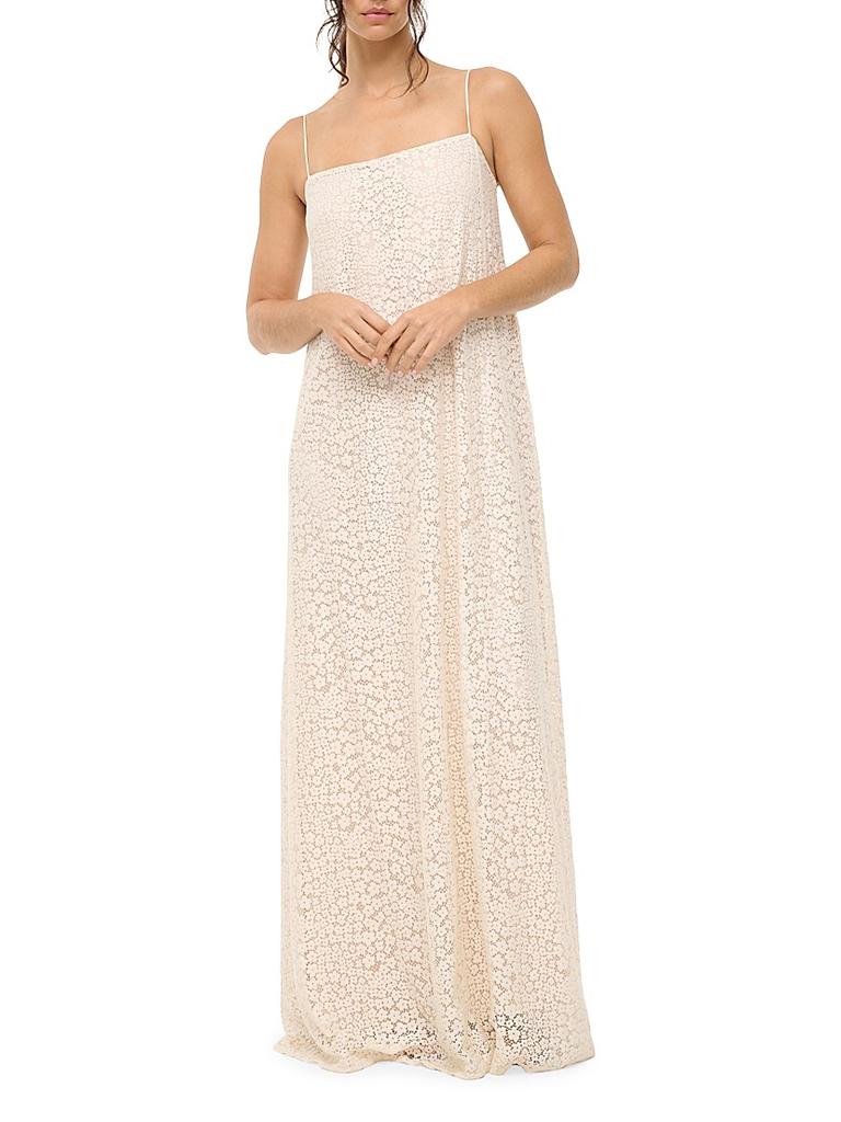 Delfina Guipure Lace Maxi Dress  On Sale Now with Up to 50% Off | Discover  Exclusive Deals & Savings at BeyondStyle  Authentic Staud  sleeveless|Women's|contemporary|floor-length|a-line|slip dress|women's  apparel|women's|floral|squareneck|lace|dresses ...