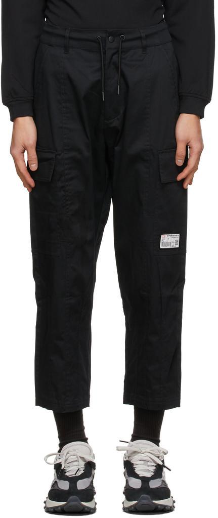 商品Li-Ning|Black Cotton Cargo Pants,价格¥494,第1张图片