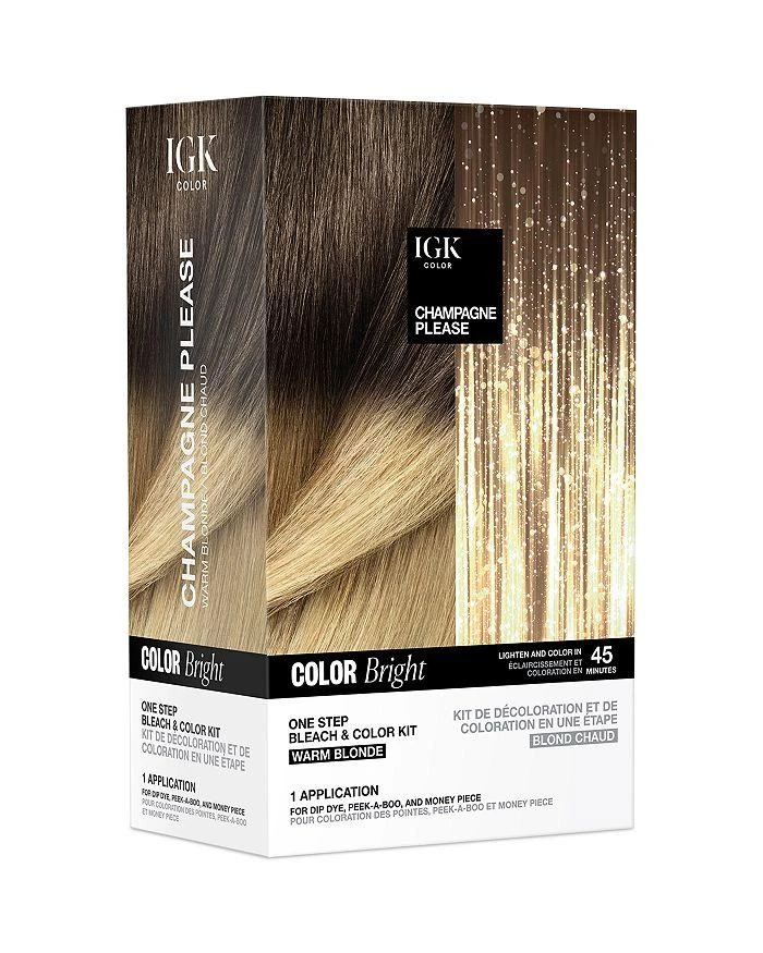 商品IGK Hair|Color Bright One Step Bleach & Color Kit,价格¥293,第1张图片