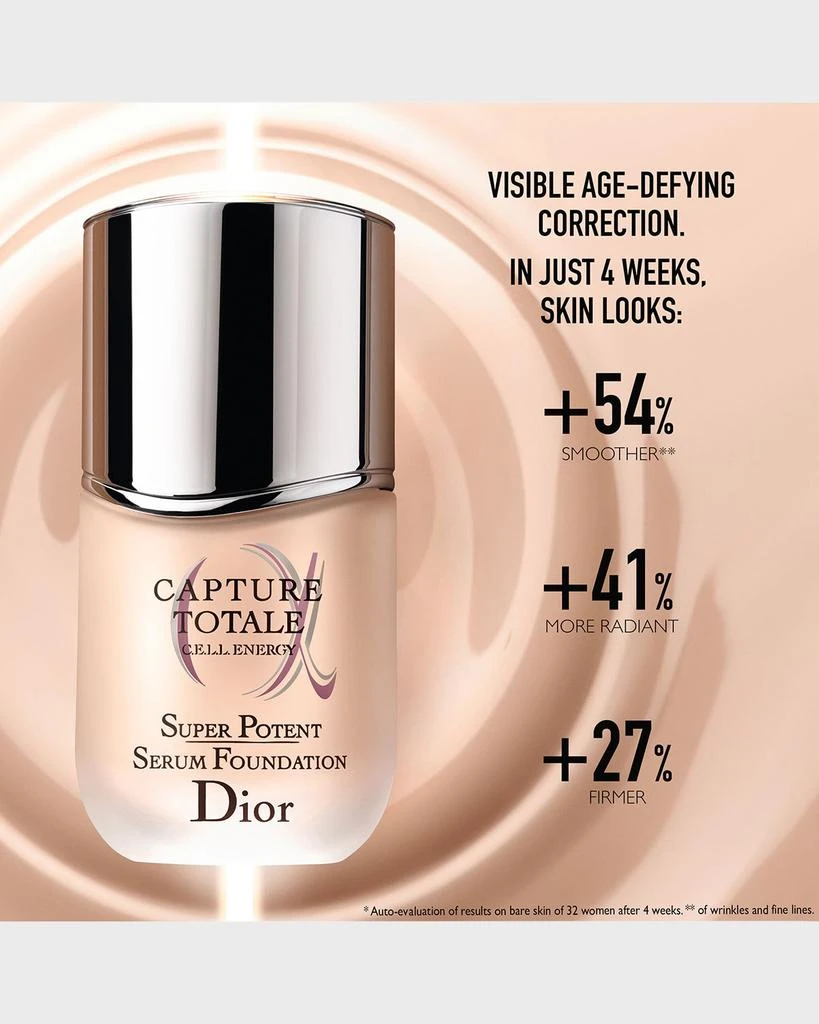 商品Dior|Capture Totale Super Potent Serum Foundation SPF 20,价格¥672,第5张图片详细描述