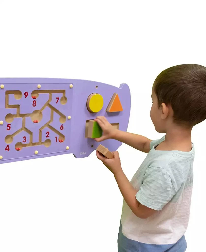 商品Learning Advantage|Hippo Activity Wall Panel Activity Center,价格¥849,第4张图片详细描述