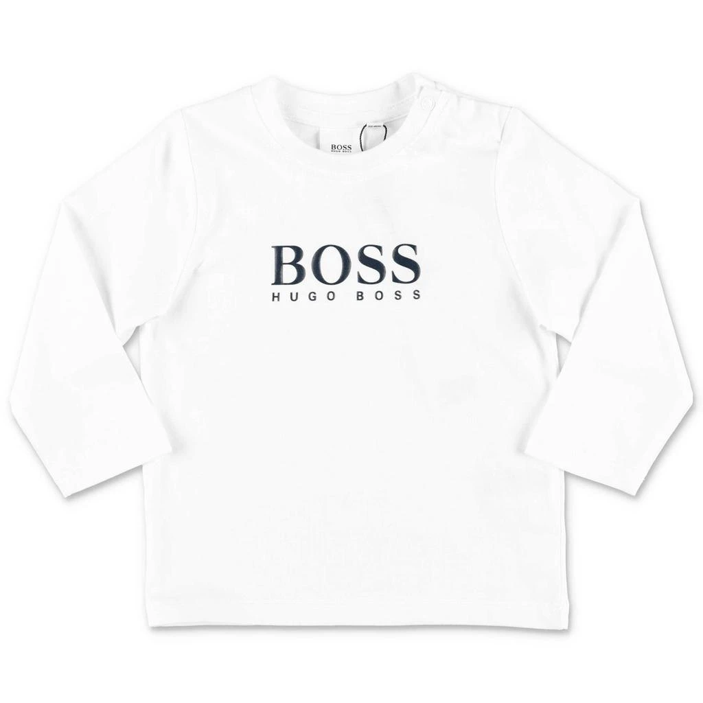 商品Hugo Boss|Hugo Boss Kids Logo Printed Long Sleeve T-Shirt,价格¥165,第1张图片