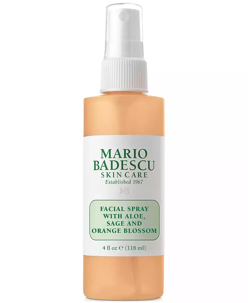 商品Mario Badescu|Facial Spray With Aloe, Sage & Orange Blossom, 4-oz.,价格¥60,第1张图片