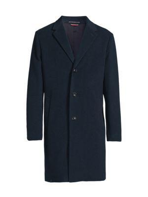 商品Tommy Hilfiger|Addison Wool Blend Single Breasted Coat,价格¥1114,第5张图片详细描述