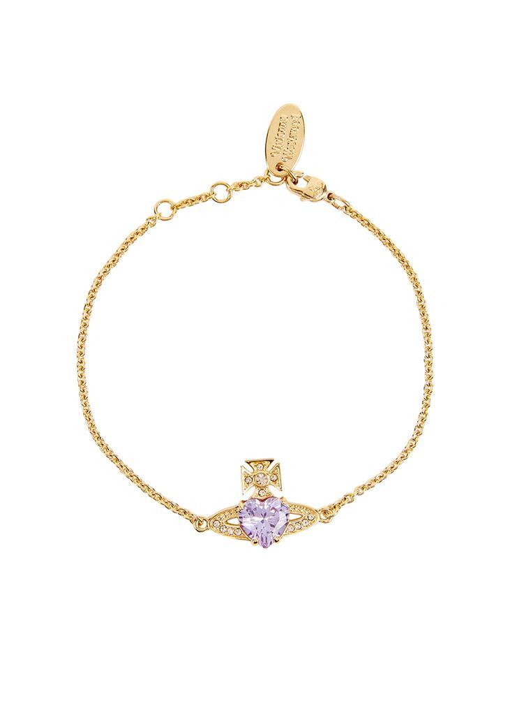 商品Vivienne Westwood|Ariella orb gold-tone bracelet,价格¥966,第1张图片