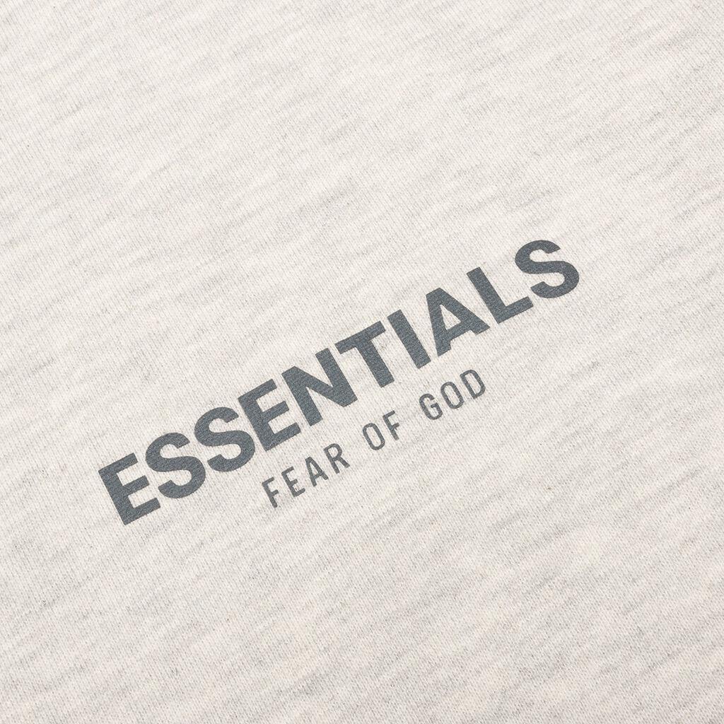 商品Essentials|Fear of God Essentials Pullover Mockneck - Light Heather Oatmeal,价格¥597,第5张图片详细描述