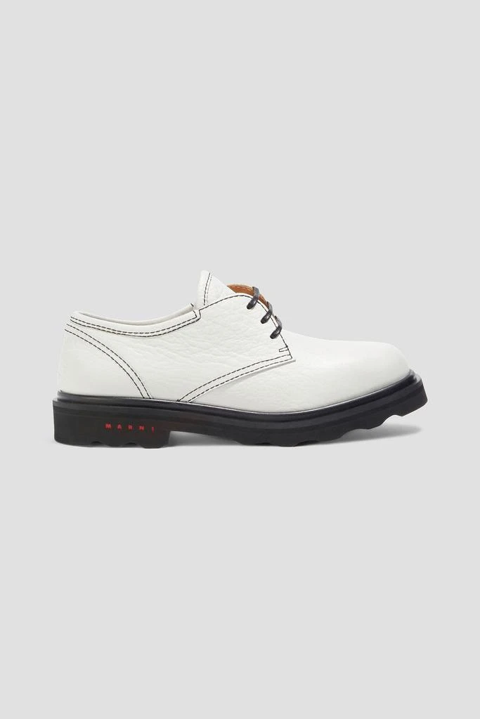 商品Marni|Pebbled-leather brogues,价格¥2977,第1张图片