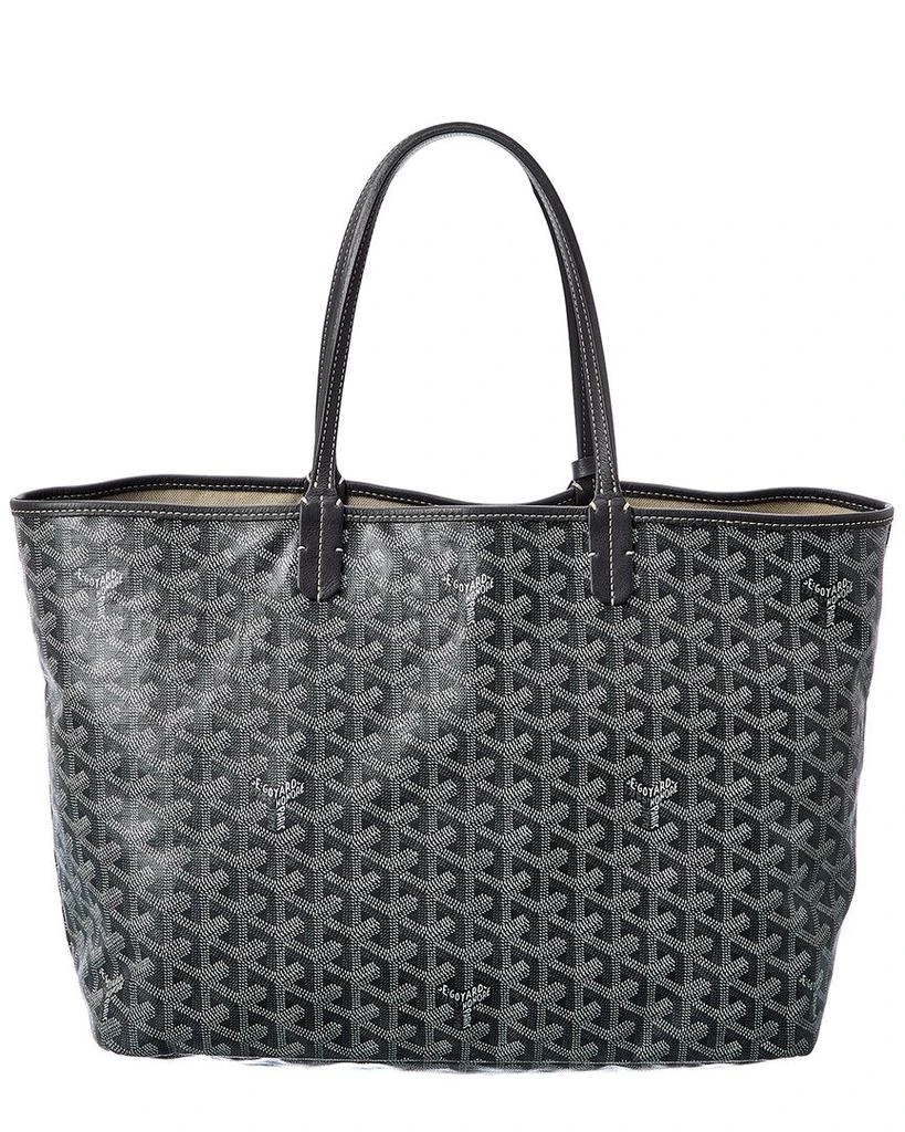 商品[二手商品] Goyard|Goyard Grey Goyardine Canvas St. Louis PM (Authentic Pre-Owned),价格¥12696,第1张图片