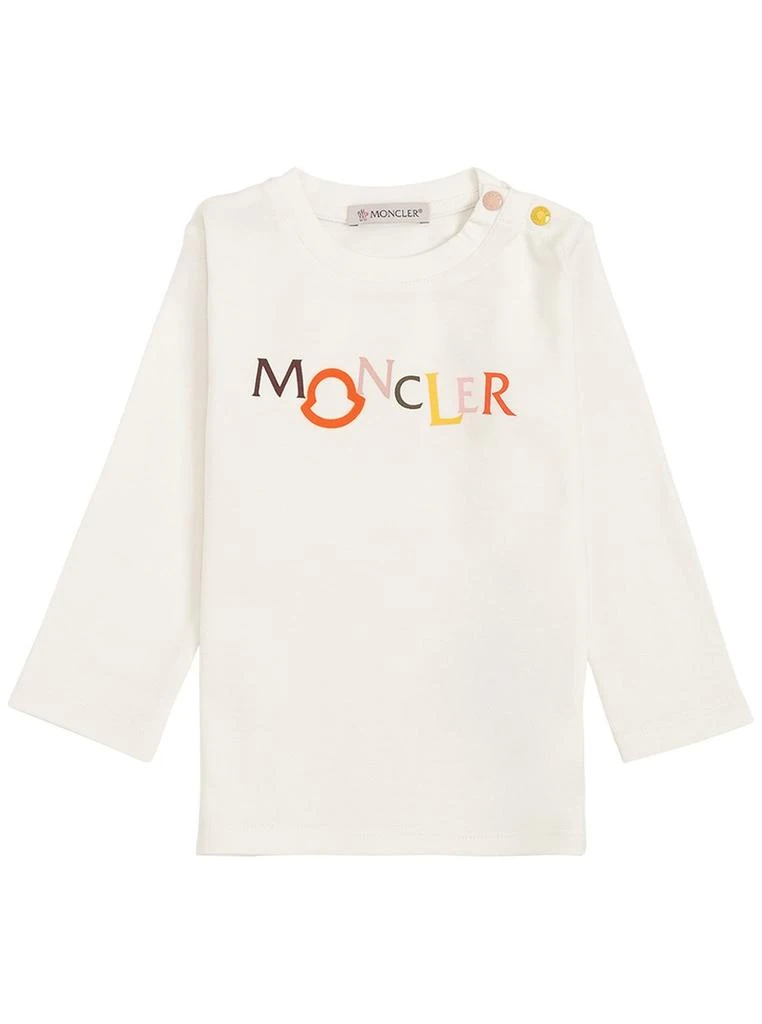 商品Moncler|Moncler Enfant Logo Print T-Shirt,价格¥748,第1张图片