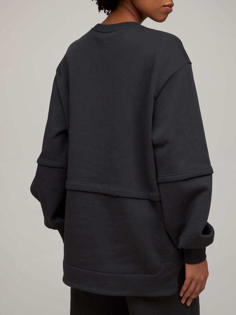 商品Ganni|Cotton Jersey Printed Sweatshirt,价格¥940,第4张图片详细描述