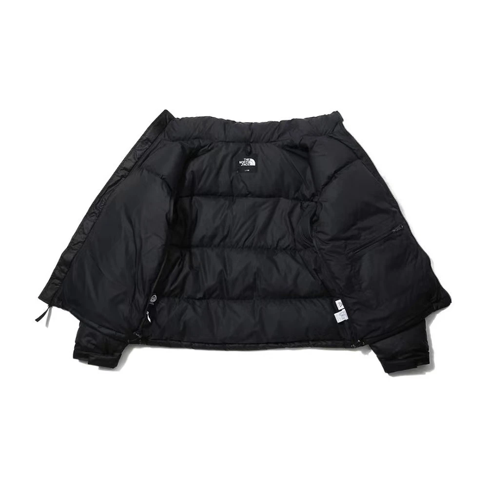 【享贝家】（国内发货）THE NORTH FACE 北面 1996 ECO Nuptse 韩版羽绒服 男女同款 黑色 NJ1DN75ABLK G-LY 商品