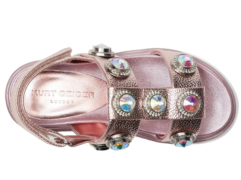 商品Kurt Geiger London Kids|Mini Orson Crystal Sandal (Little Kids/Big Kids),价格¥411,第2张图片详细描述