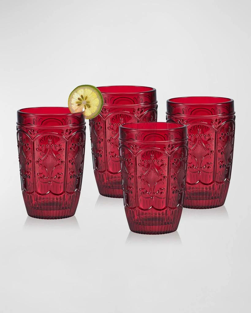 商品Fitz and Floyd|Trestle Highball Glasses - Set of 4,价格¥449,第4张图片详细描述