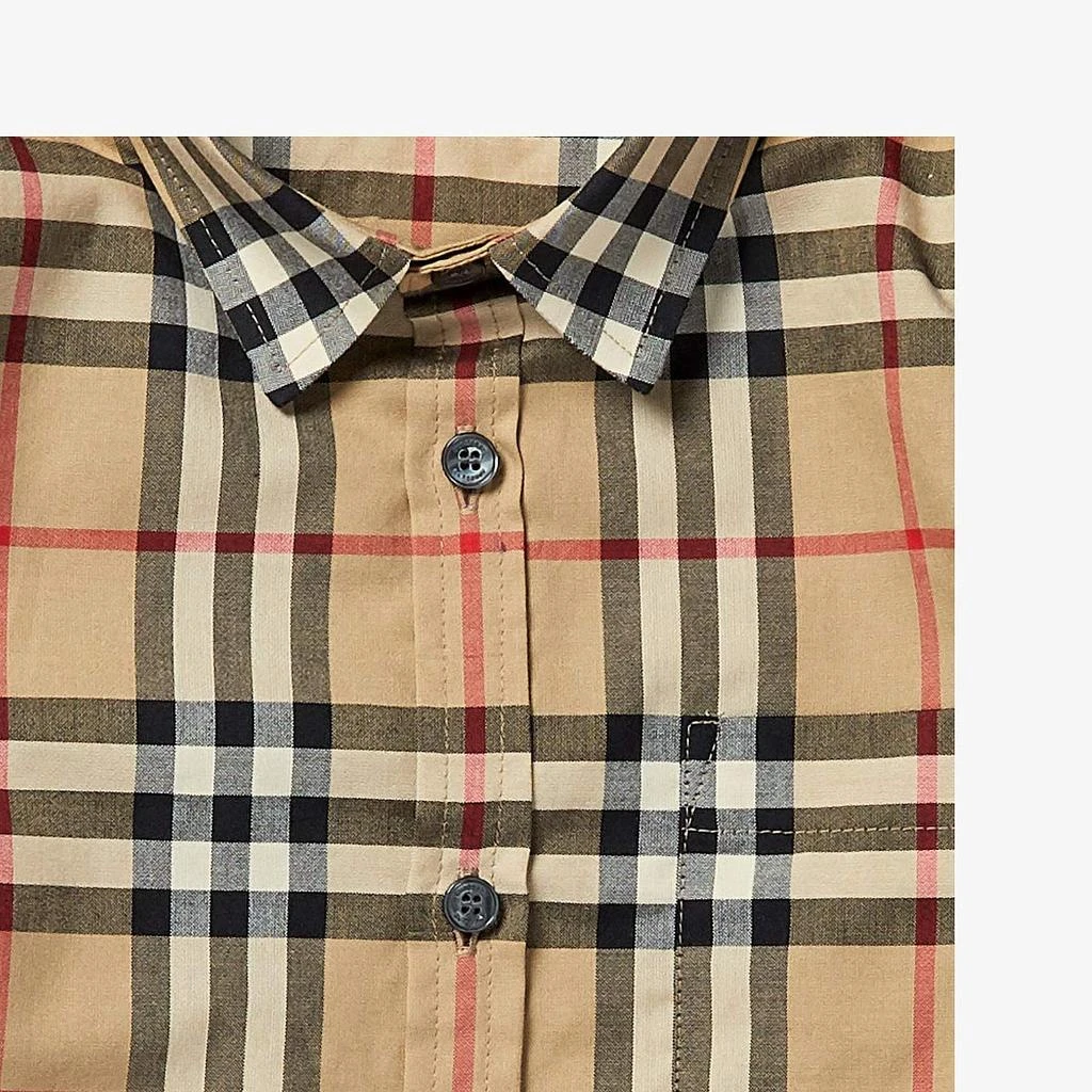 商品Burberry|Fredrick Short Sleeve Pocket Shirt (Little Kids/Big Kids),价格¥1018,第3张图片详细描述