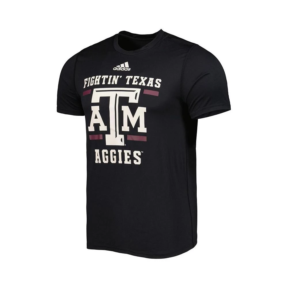 商品Adidas|Men's Black Texas A&M Aggies Alternate Uniform AEROREADY T-shirt,价格¥256,第2张图片详细描述