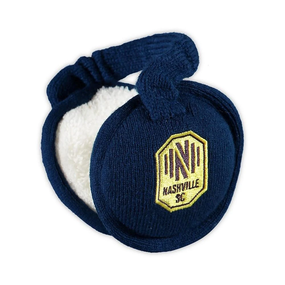 商品ZooZatz|Women's Navy Nashville SC Earmuffs,价格¥187,第3张图片详细描述