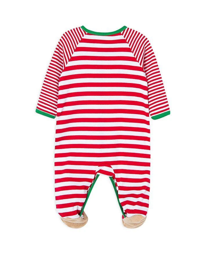 商品Little Me|Boys' Reindeer Striped Footie - Baby,价格¥204,第2张图片详细描述