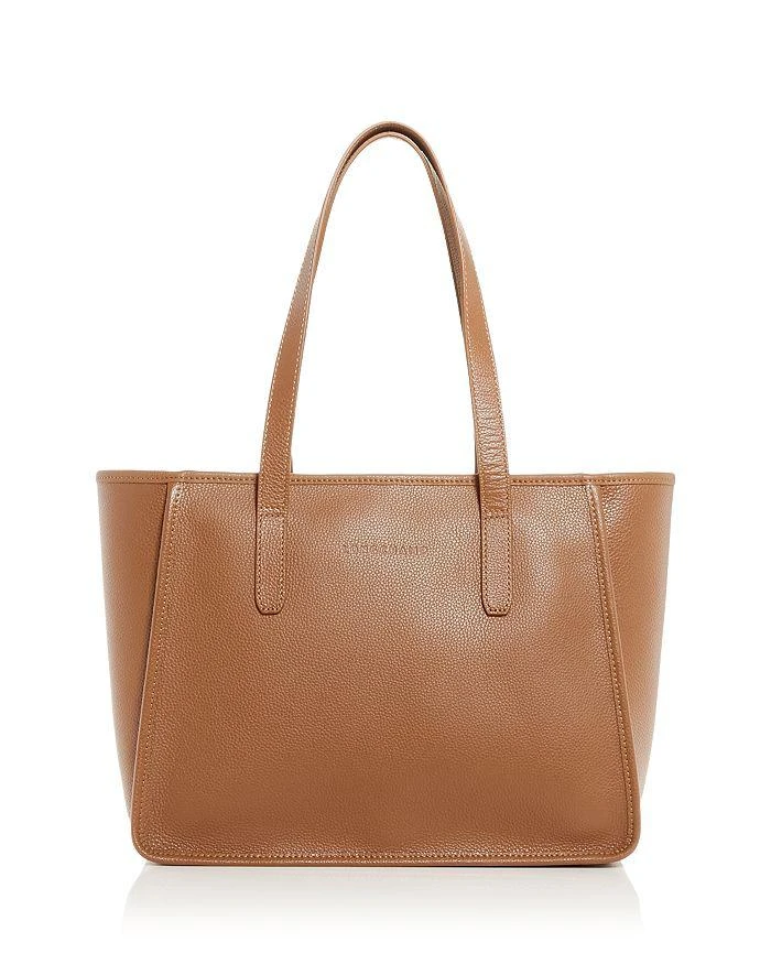 商品Longchamp|Le Foulonné Large Leather Shoulder Tote,价格¥4840,第1张图片