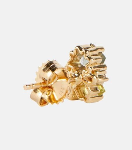 商品Suzanne Kalan|14kt gold earrings with diamonds and gemstones,价格¥11243,第5张图片详细描述