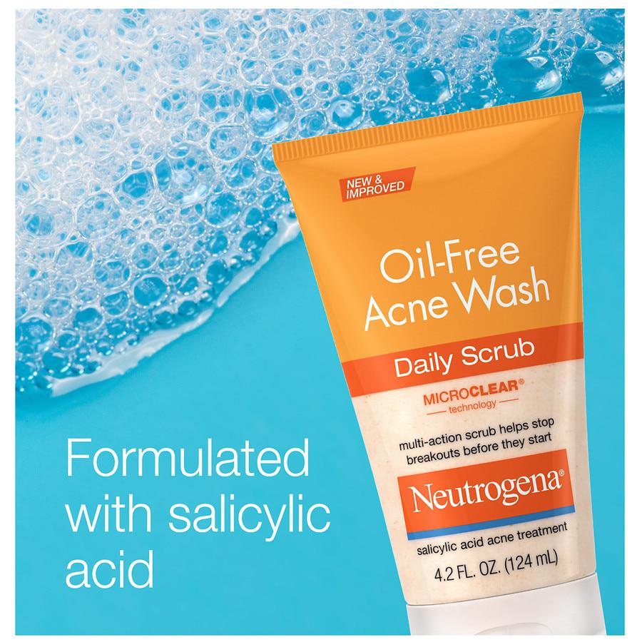 Oil-Free Acne Face Scrub With 2% Salicylic Acid商品第8张图片规格展示