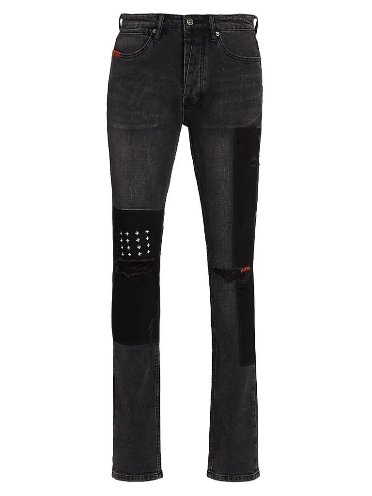 商品Ksubi|Van Winkle Copy Paste Trashed Jeans,价格¥1162,第1张图片