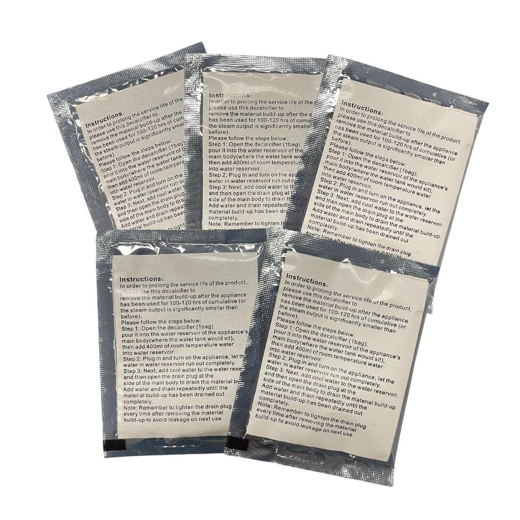 商品SALAV|Decalcifier/Descaler Packets for Garment Steamers, 5 pack,价格¥115,第1张图片