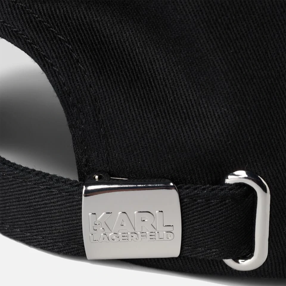 商品Karl Lagerfeld Paris|Karl Lagerfeld Women's K/Ikonik Cap - Black,价格¥442,第3张图片详细描述