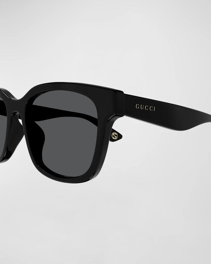 商品Gucci|Men's Rectangle Acetate Sunglasses,价格¥3822,第2张图片详细描述