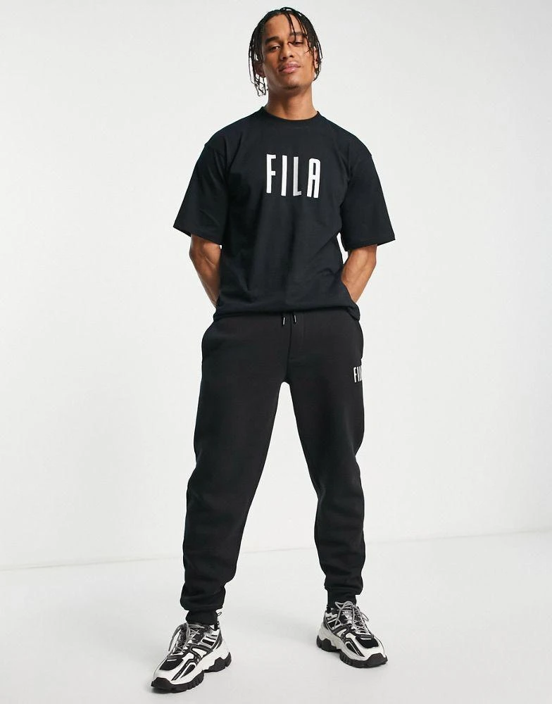商品Fila|Fila Unisex heritage t-shirt in black,价格¥185,第4张图片详细描述