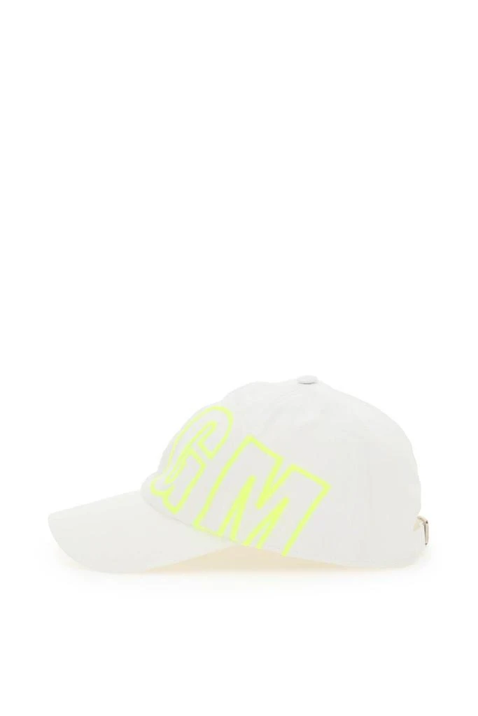 商品MSGM|FLUO LOGO BASEBALL CAP,价格¥404,第4张图片详细描述