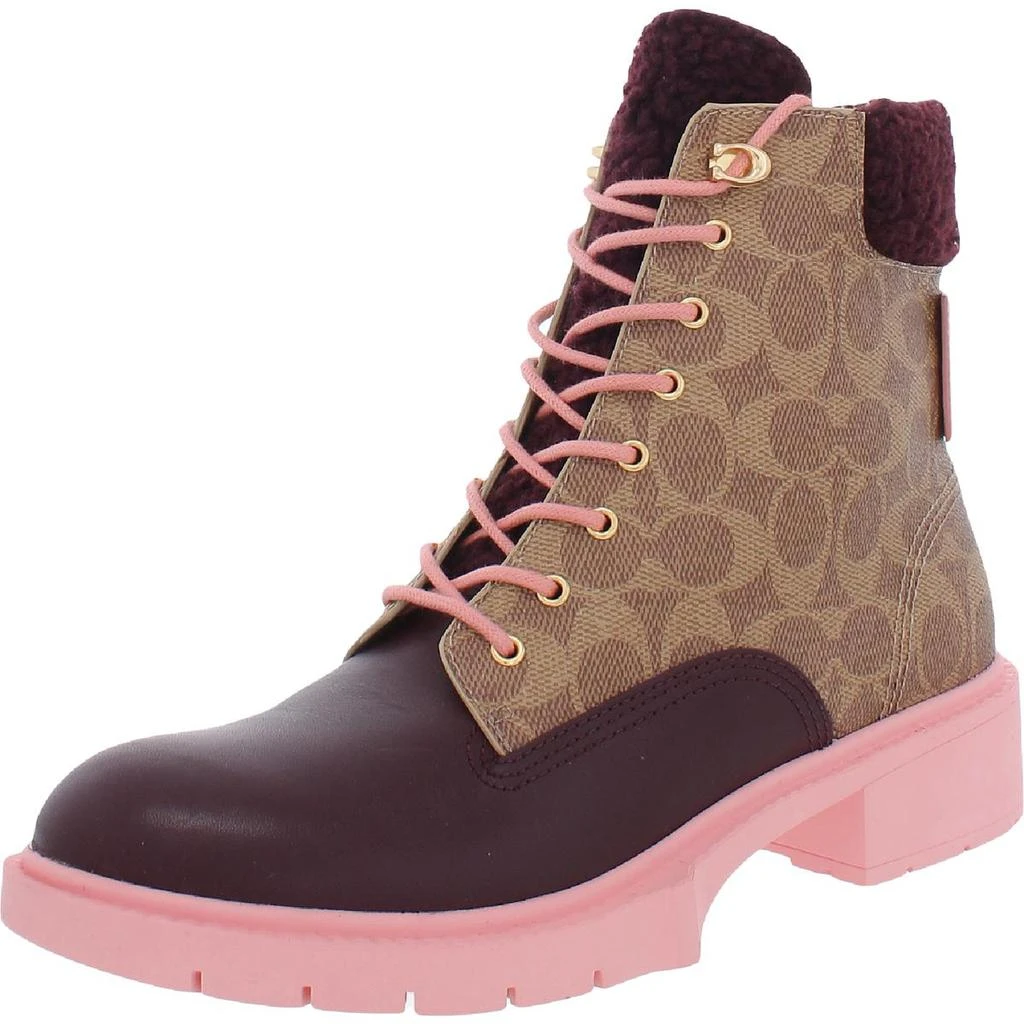 商品Coach|Coach Womens Lorimer Cold Weather Ankle Booties,价格¥1109,第2张图片详细描述