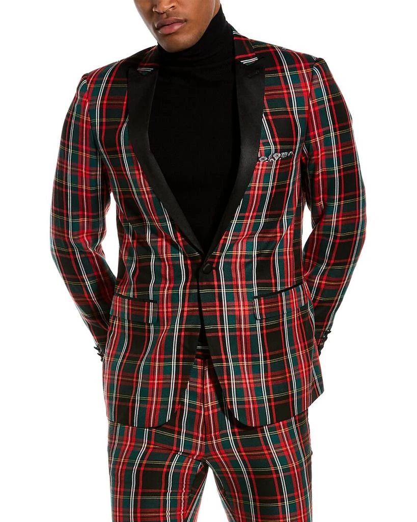 商品Paisley & Gray|Paisley & Gray Grosvenor Peak Tux Jacket,价格¥664,第2张图片详细描述
