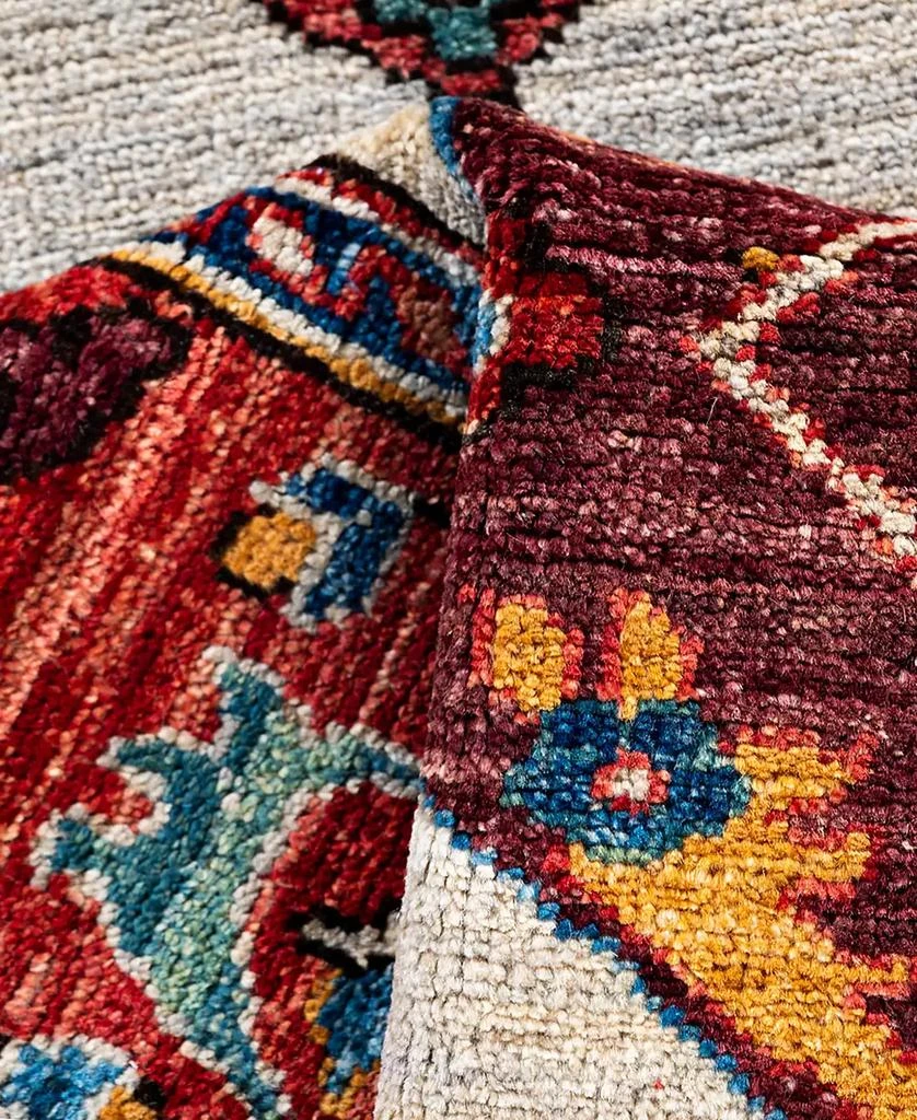商品ADORN HAND WOVEN RUGS|Serapi M1999 2'8"x9'9" Runner Area Rug,价格¥21634,第5张图片详细描述