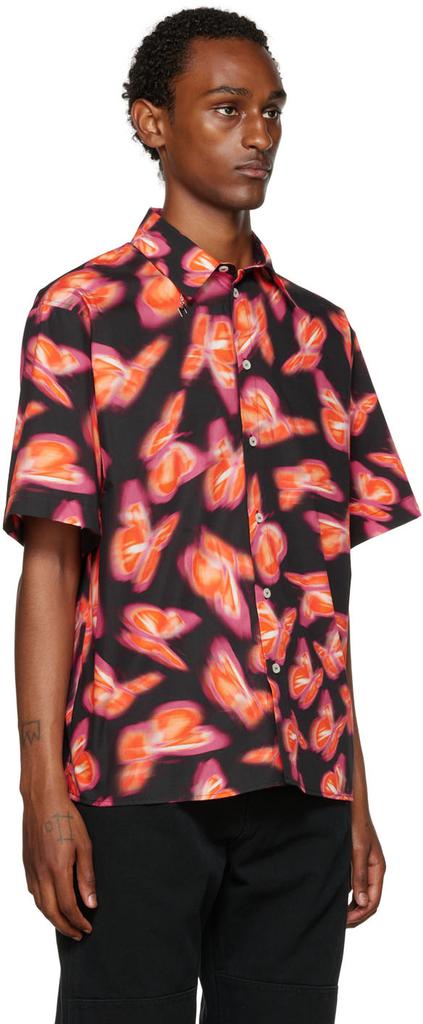 Pink & Orange Printed Shirt商品第2张图片规格展示