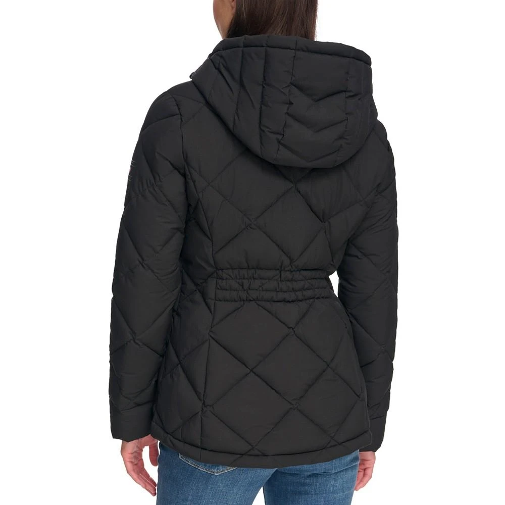 商品Tommy Hilfiger|Women's Diamond Quilted Hooded Packable Puffer Coat, Created for Macy's,价格¥782,第2张图片详细描述