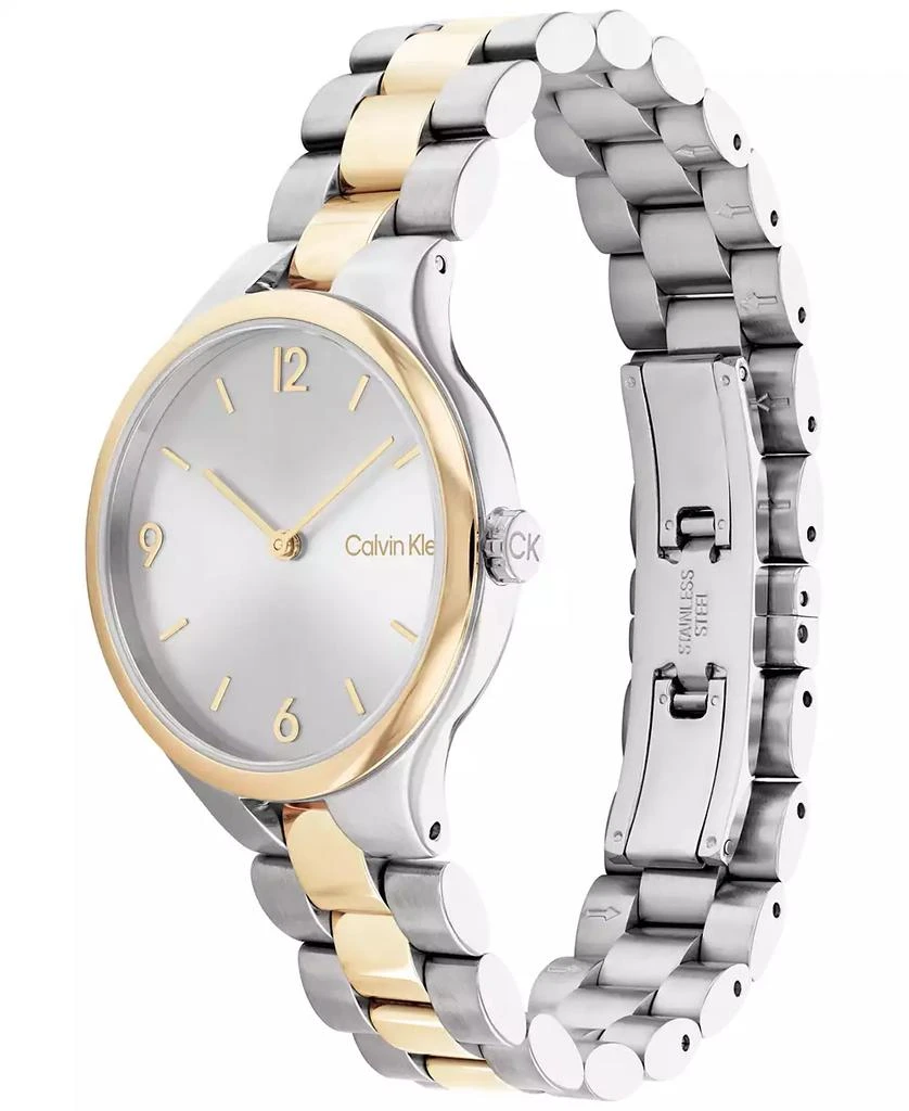 商品Calvin Klein|Two-Tone Stainless Steel Bracelet Watch 32mm,价格¥1197,第2张图片详细描述