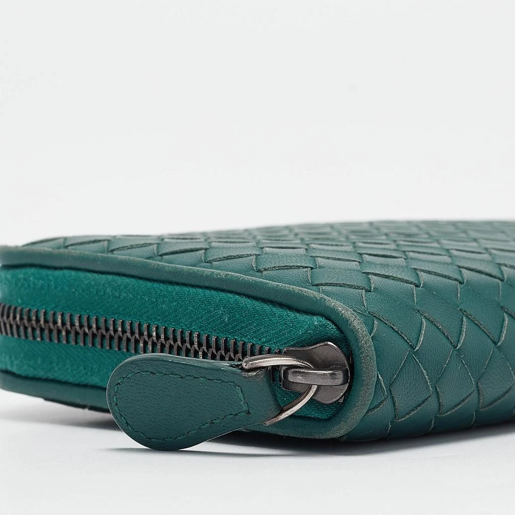 Bottega Veneta Dark Green Intrecciato Leather Continental Wallet 商品
